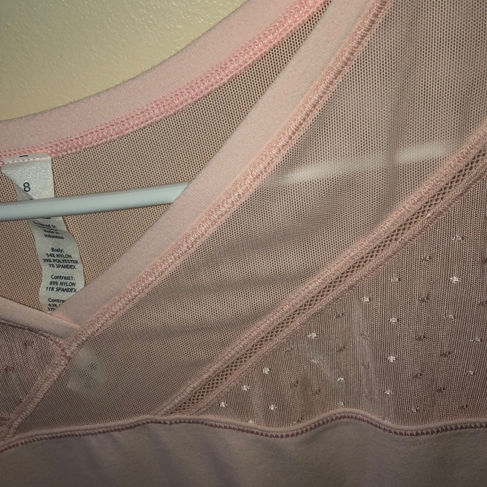 Lululemon Mesh Pink Top - Picture 2 of 3